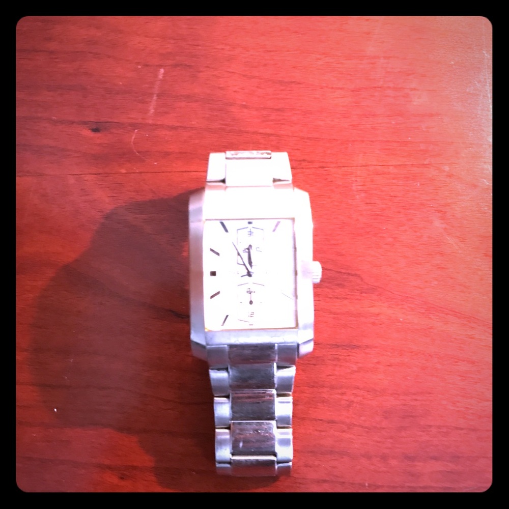 Stainless steel guess Watch